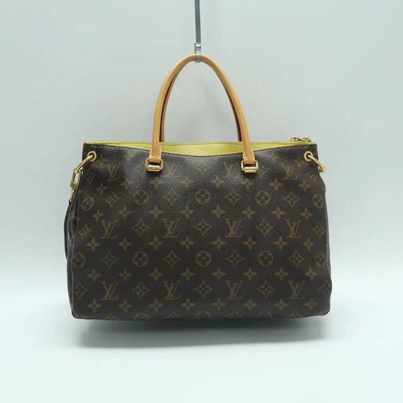 Louis Vuitton Pallas Brown Monogram Canvas Satchel 1130-052825 - Picture 2 of 12